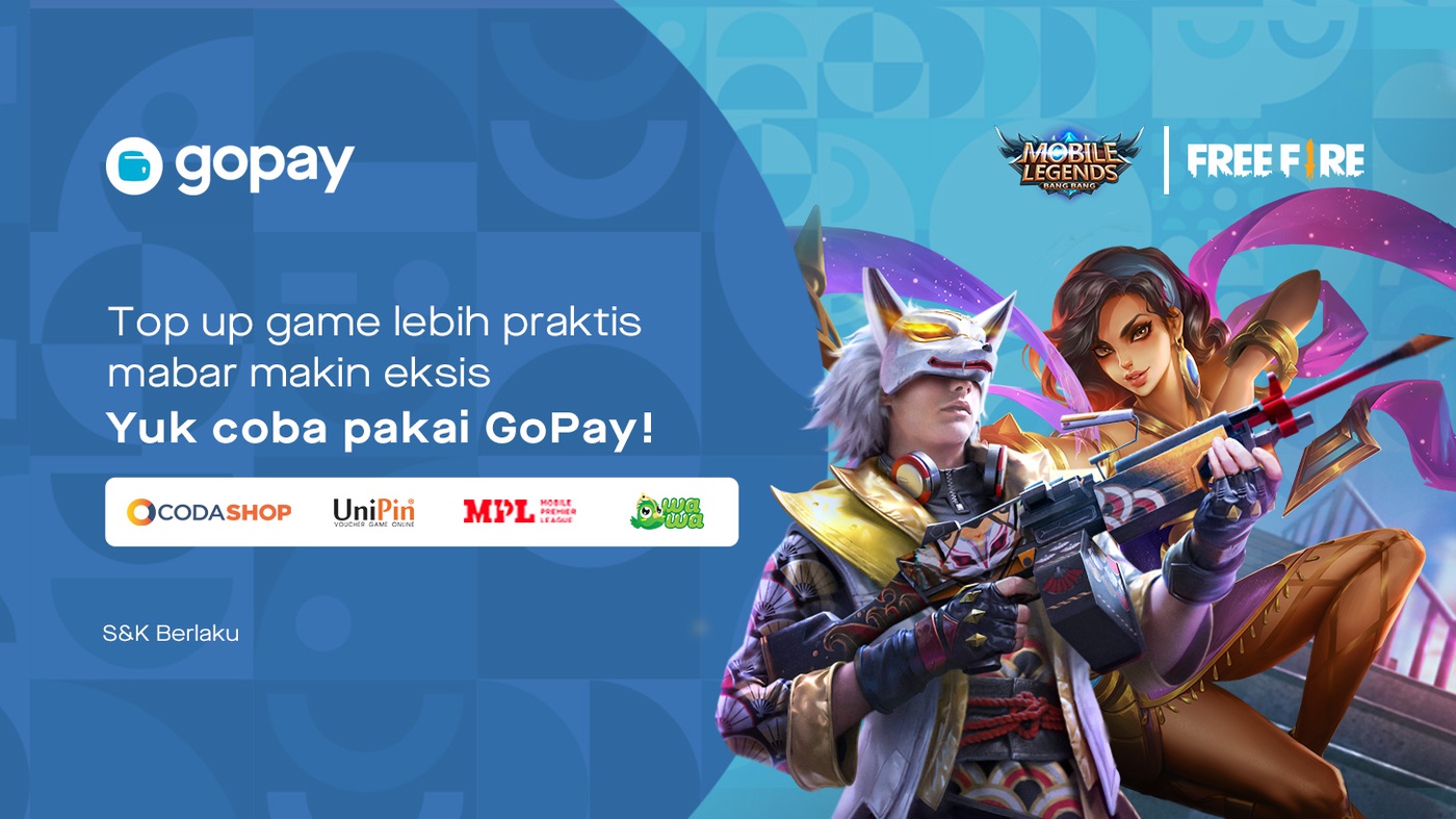 Top Up Game Pakai GoPay Lebih Praktis dan Hemat GoPay