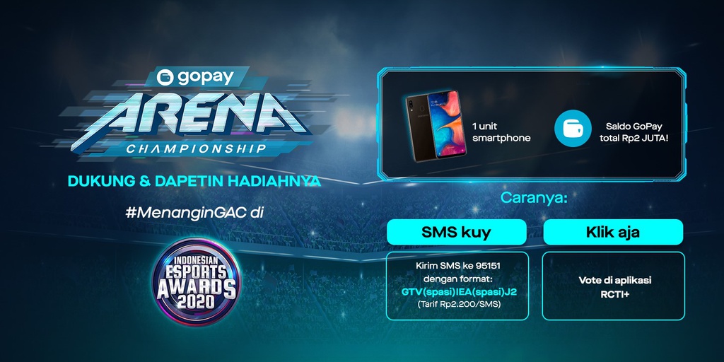 Dukung Gopay Arena Championship 2020 Di Indonesian Esports Awards 2020 Gopay Dukung Gopay Arena Championship 2020 Di Indonesian Esports Awards 2020 Gopay