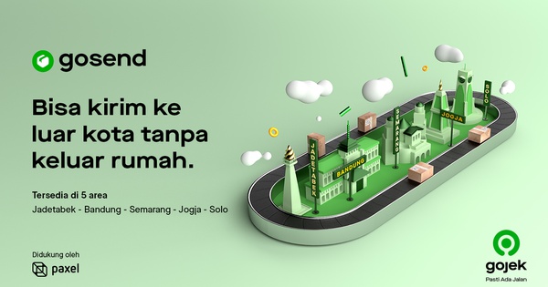 Sekarang Kirim Barang Bisa Sampai Ke Luar Kota Gosend