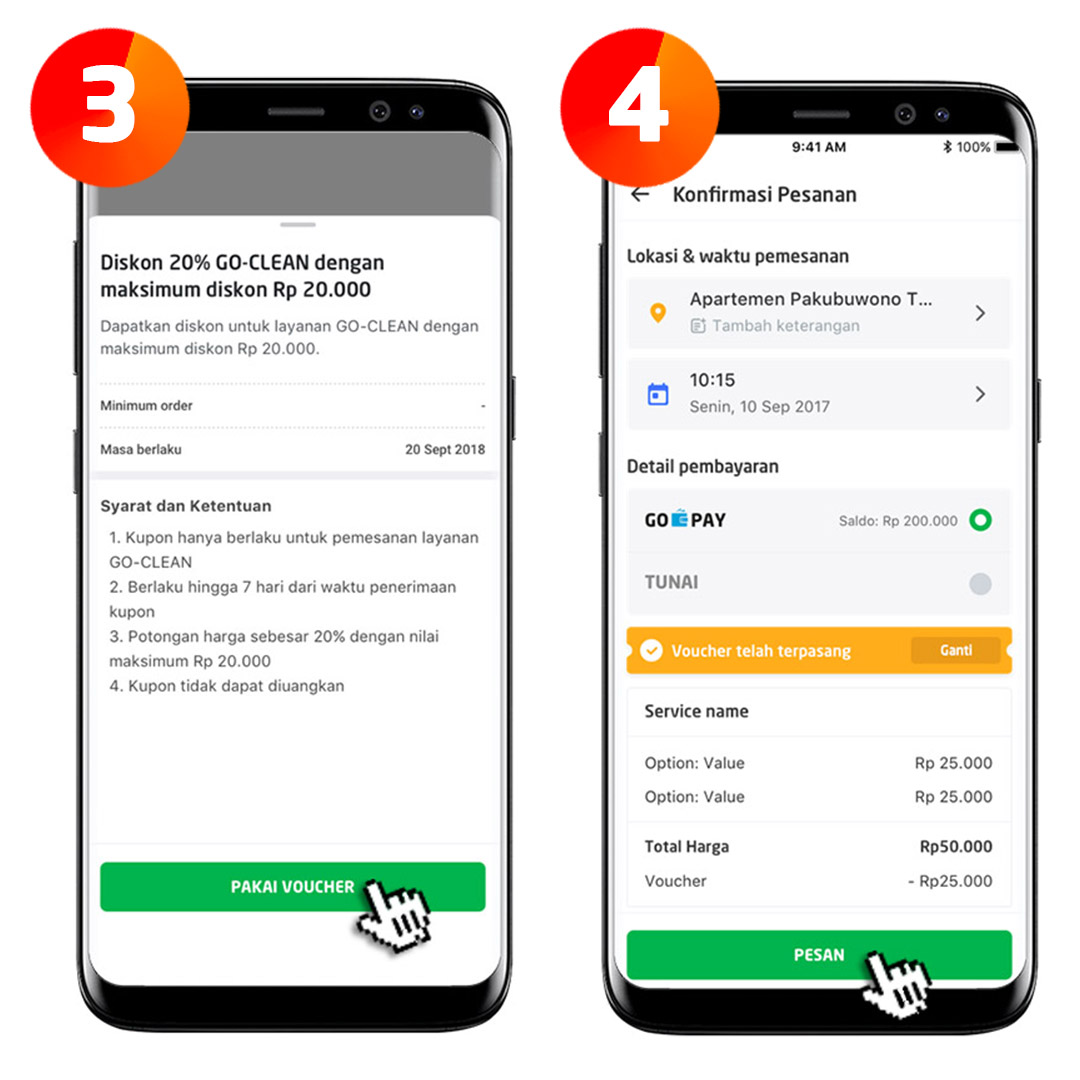 cara pakai kode voucher go-life cara pakai kode voucher go-life