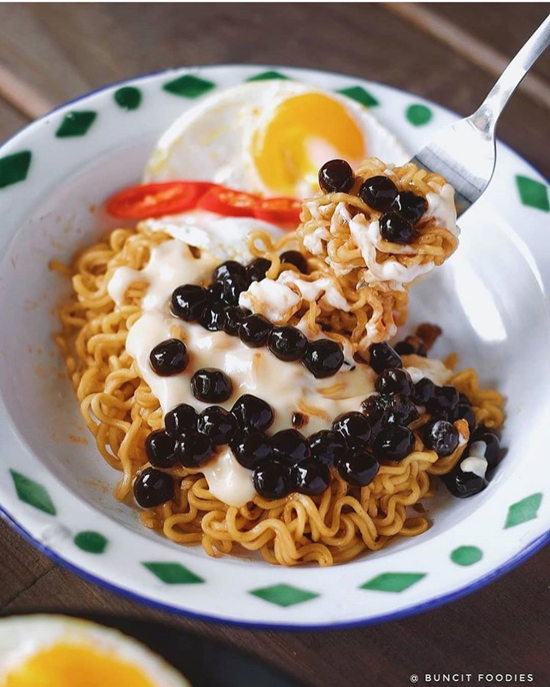 Menu Restoran Instagramable - Mie Instan Boba Menu Restoran Instagramable - Mie Instan Boba