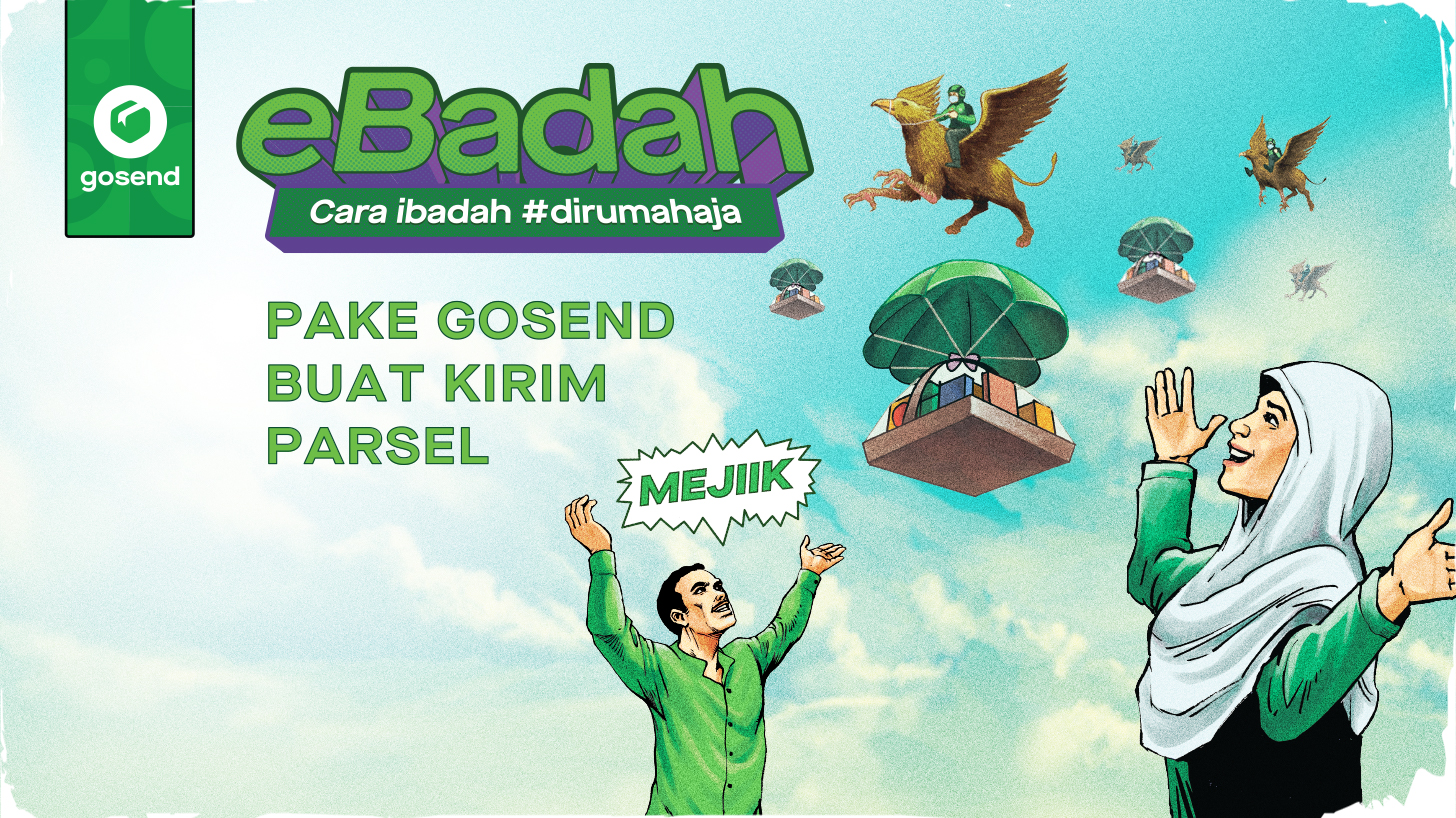 Kirim-kiriman Parsel Lebaran Sampai Langsung ke Tujuan dengan GoSend