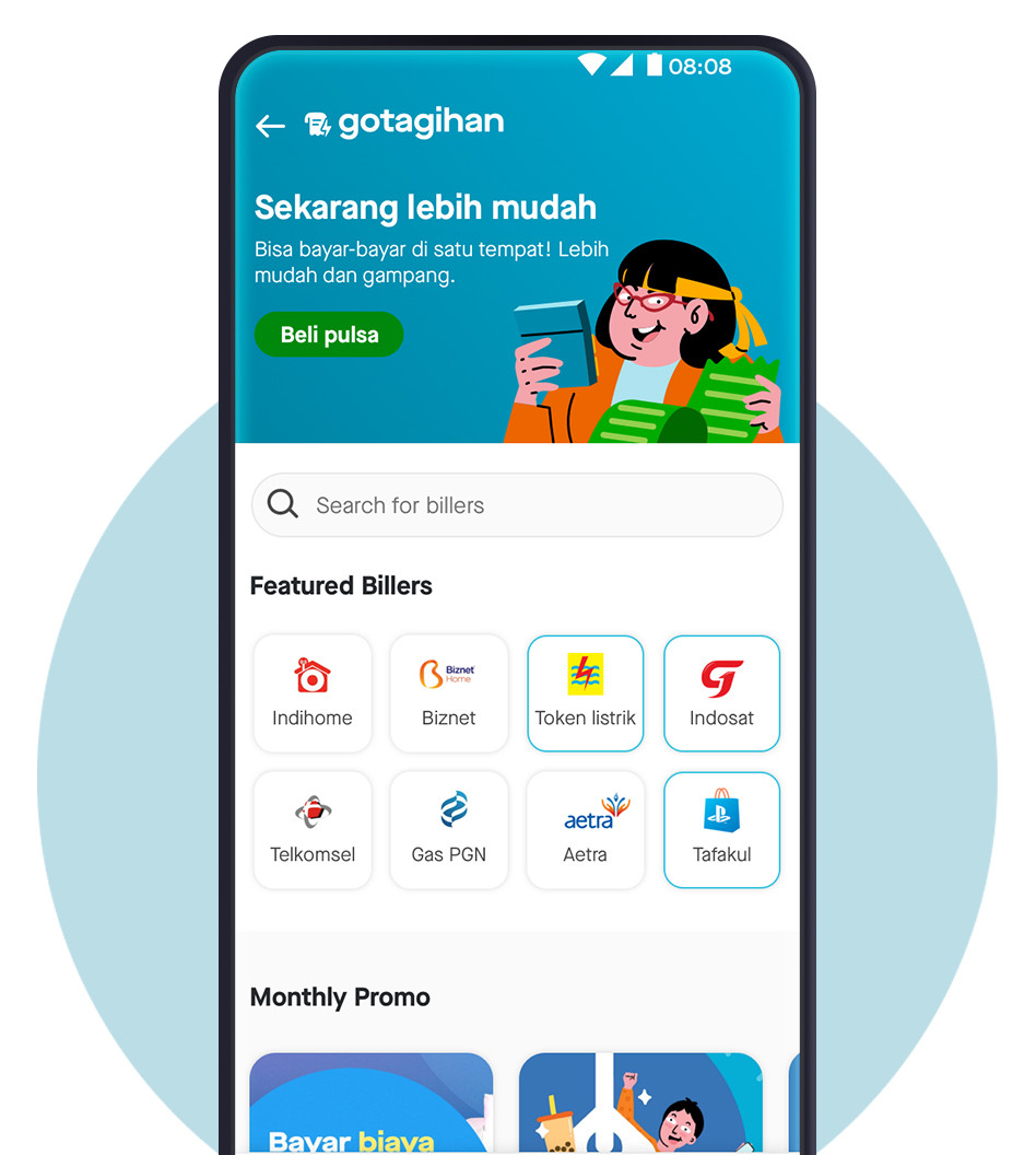 How to Pay GoTagihan