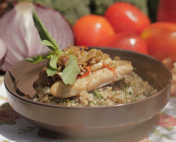 Mangia: Segarnya Nasi Jeruk Sambal Dory
