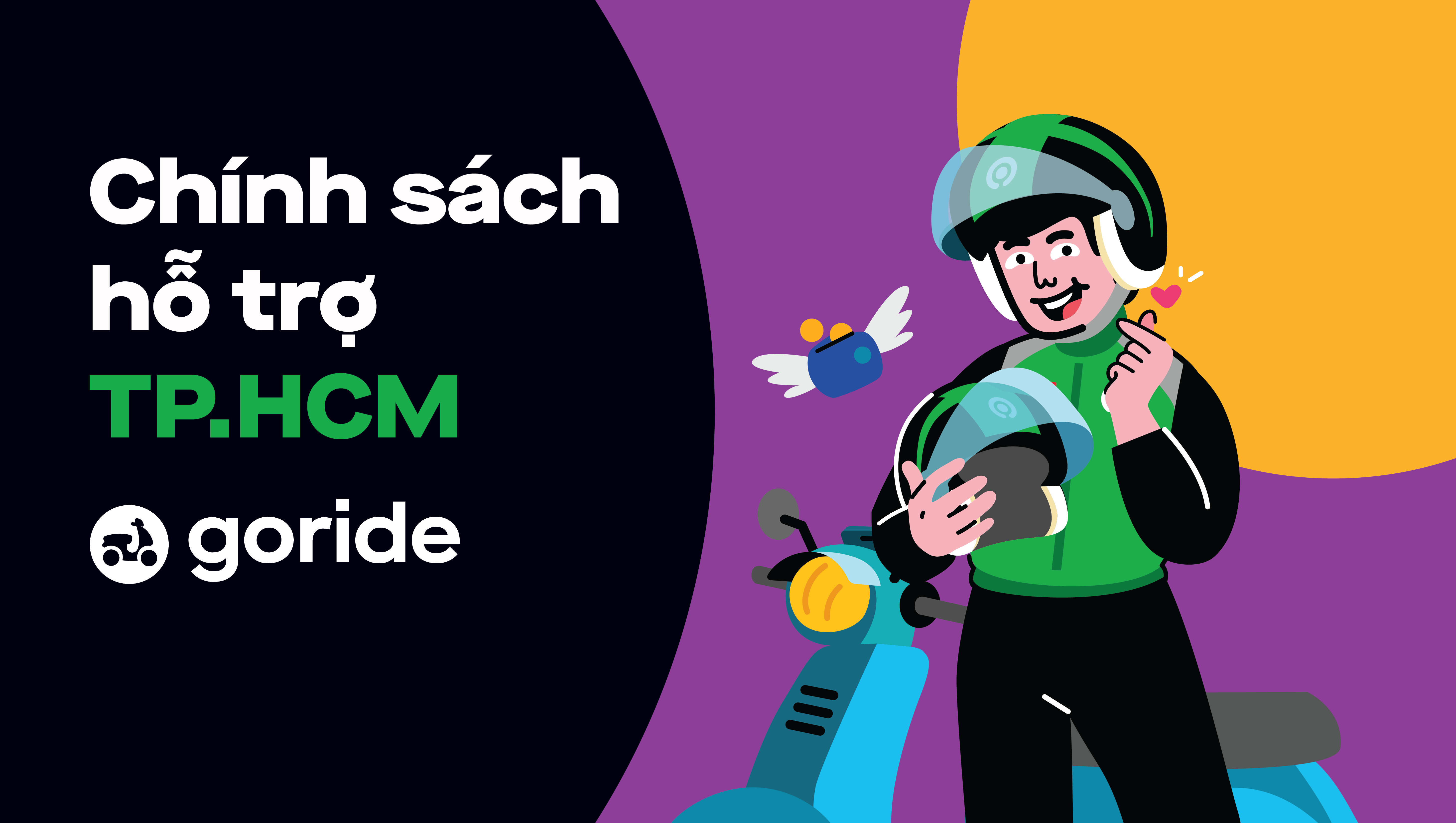 Chính sách Hỗ trợ Đối tác Tài xế tại TP.HCM
