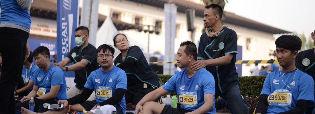 Keren! Ratusan Mitra GoClean & GoMassage Berartisipasi di Pocari Sweat Run Bandung 2019
