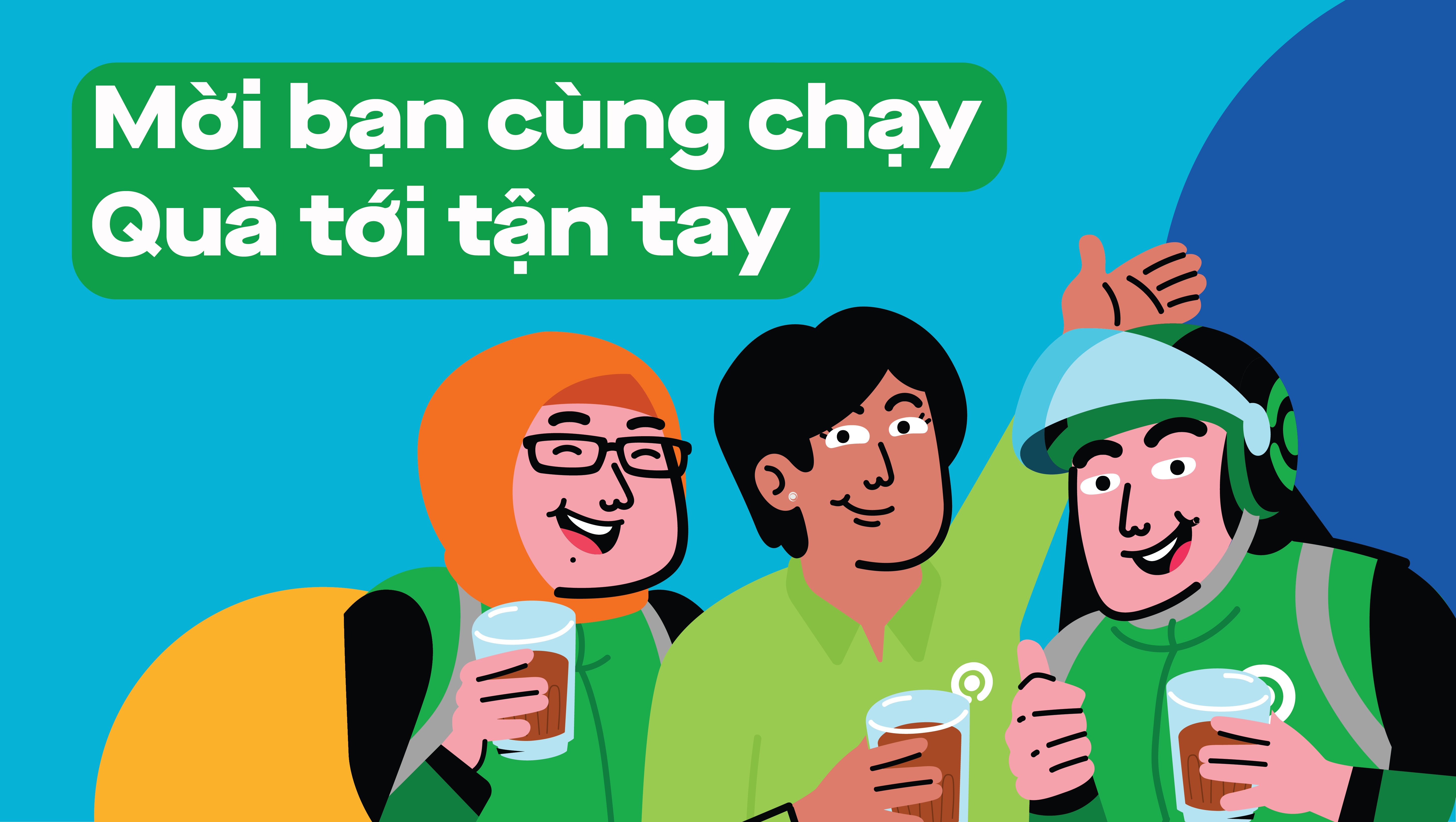 Mời bạn cùng chạy - Quà tới tận tay