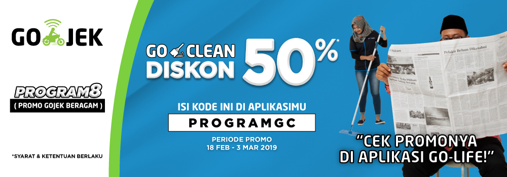 PROGRAM BERSIHISASI GO-CLEAN 50%