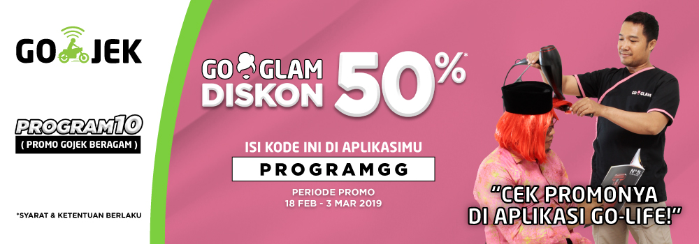 PROGRAM REVITALISASI Rambut Kusut GO-GLAM 50%
