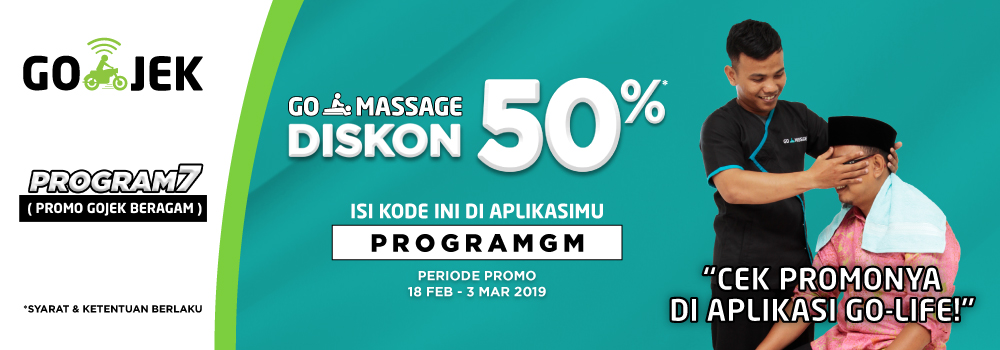 PROGRAM RESTRUKTURISASI Otot Kaku GO-MASSAGE 50%