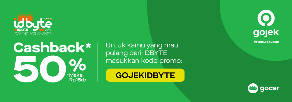 Gamers, Siap-Siap! Kejutan dari Gojek Menantimu di IDBYTE 2019