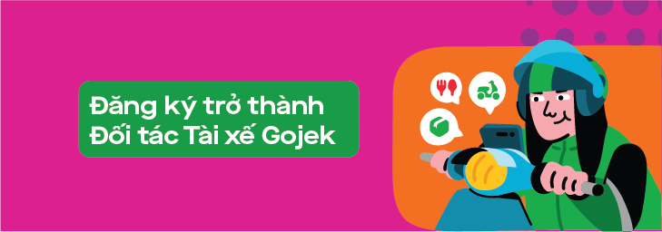 Đăng ký trở thành đối tác tài xế Gojek