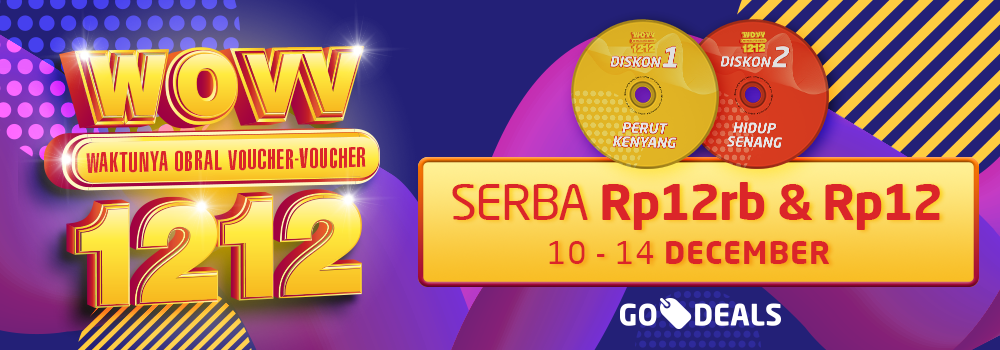 Borong Voucher Harbolnas WOVV 1212 & Menangkan Hadiahnya!