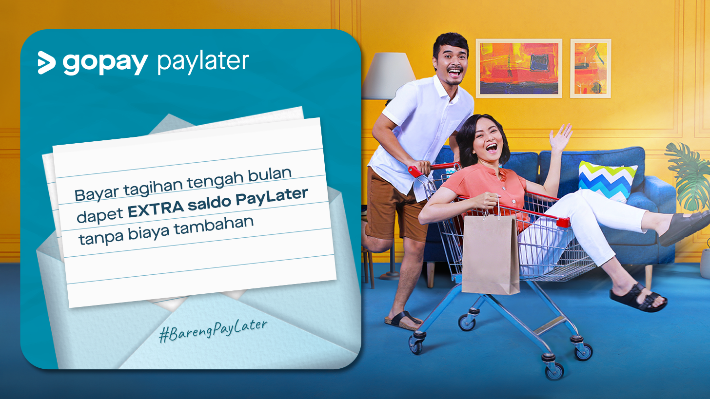 Bayar Tagihan Tengah Bulan, Bisa Pakai Lagi Saldo GoPay PayLater