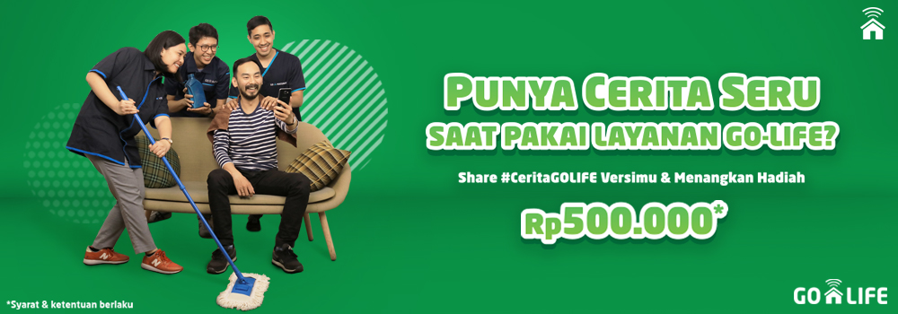 Yuk Share #CeritaGOLIFE Versi Kamu!