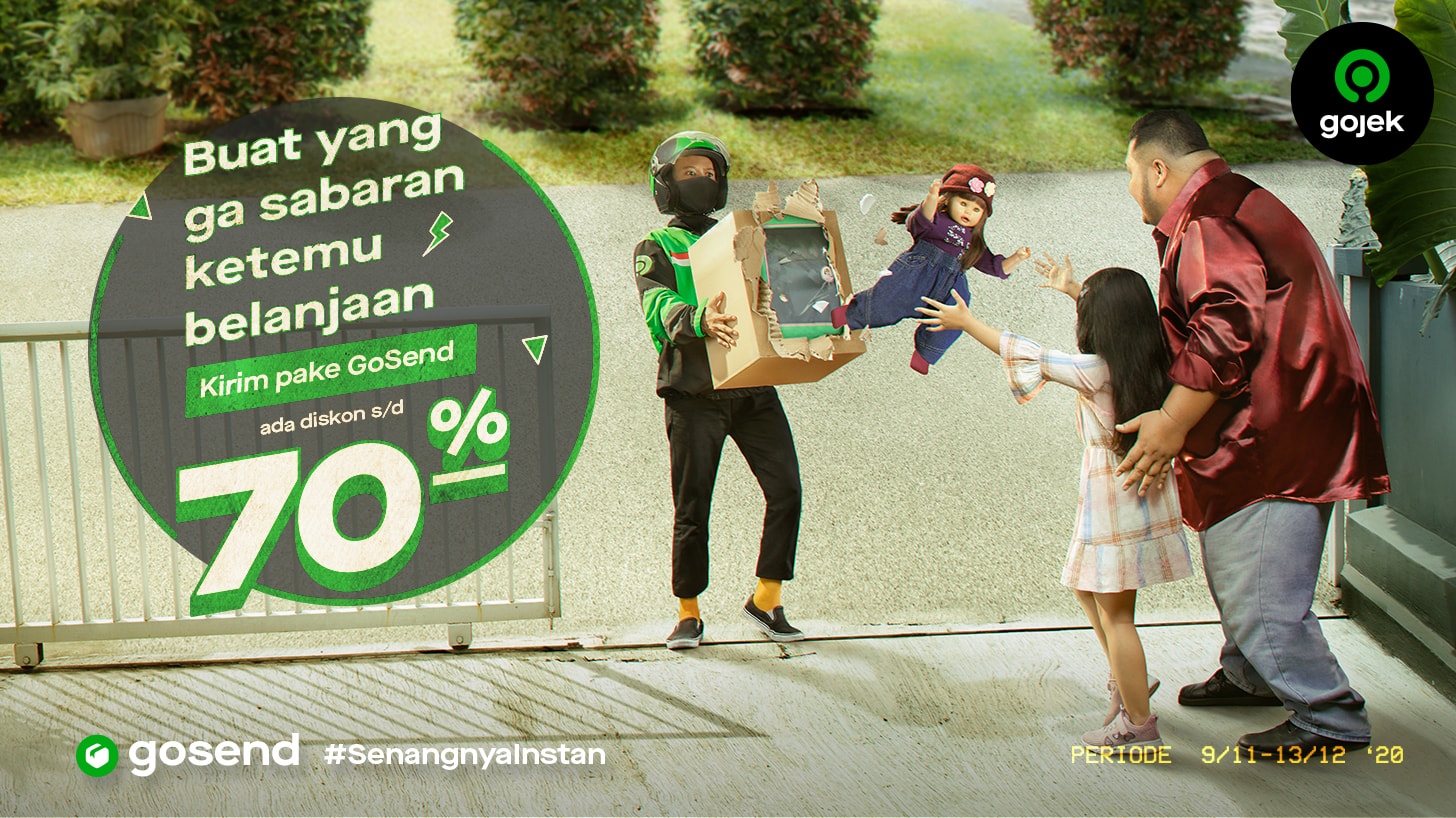 Promo-Promo GoSend: Banyak Diskon dan Potongan Ongkir!