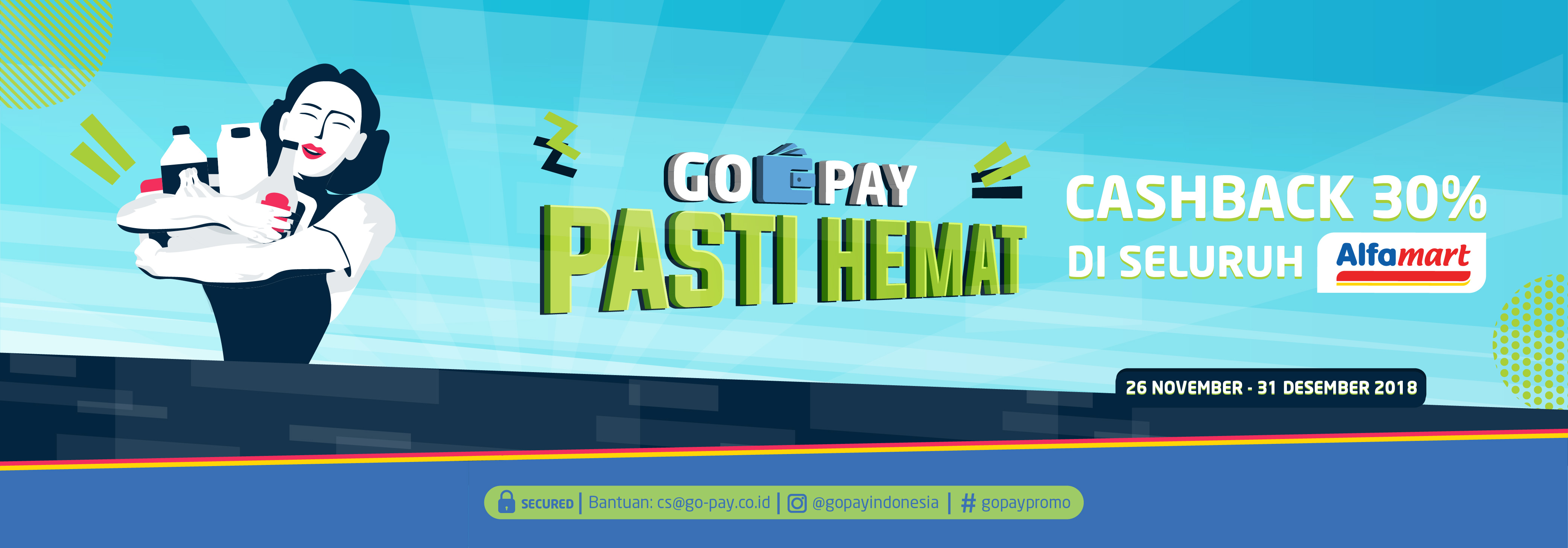Promo Alfamart Desember 2018: Cashback 30% Setiap Hari Sampe Liburan ke Bali