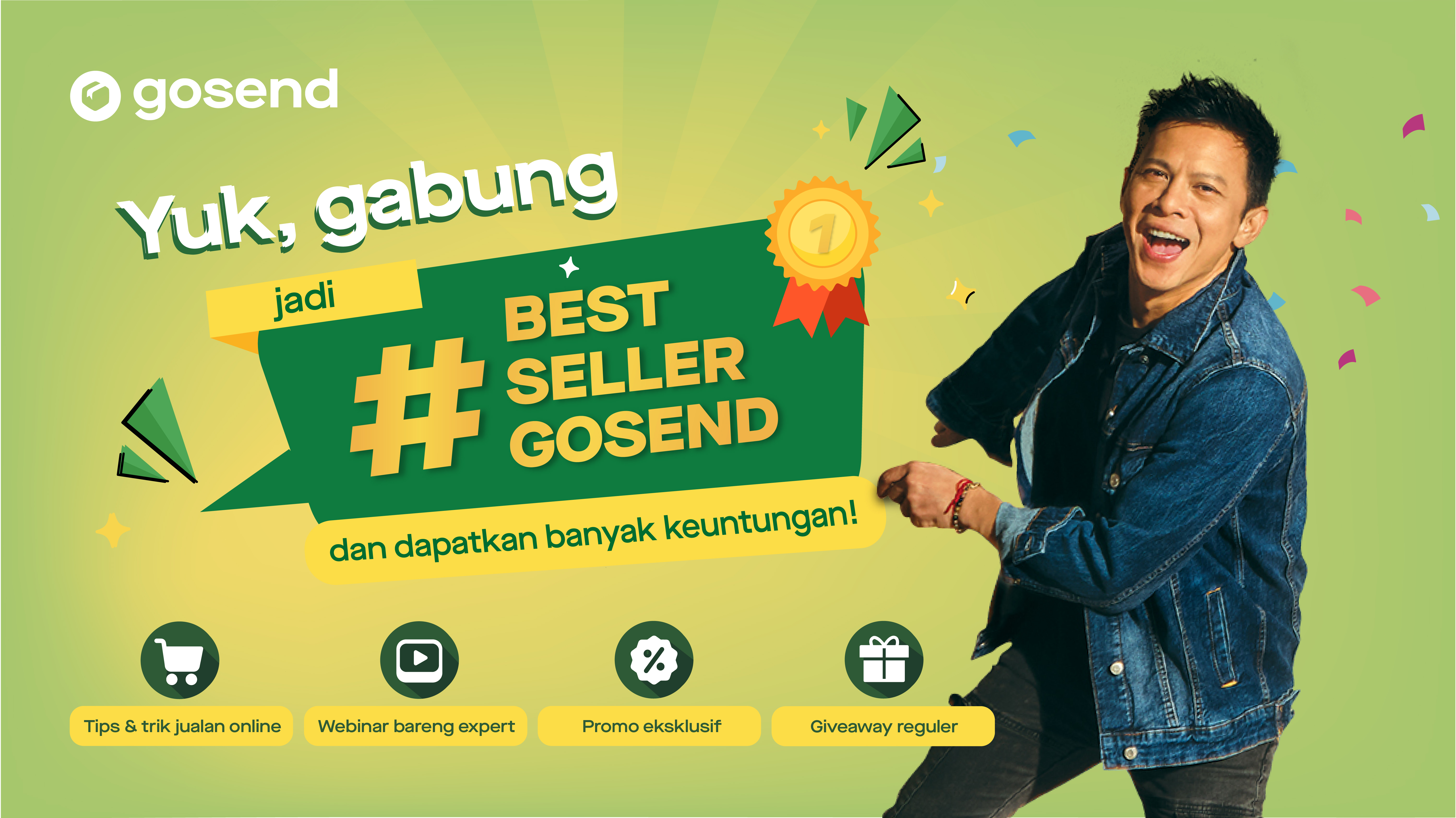 Gabung Program Best Seller GoSend, jadi penjual yang lebih sukses dan untung!