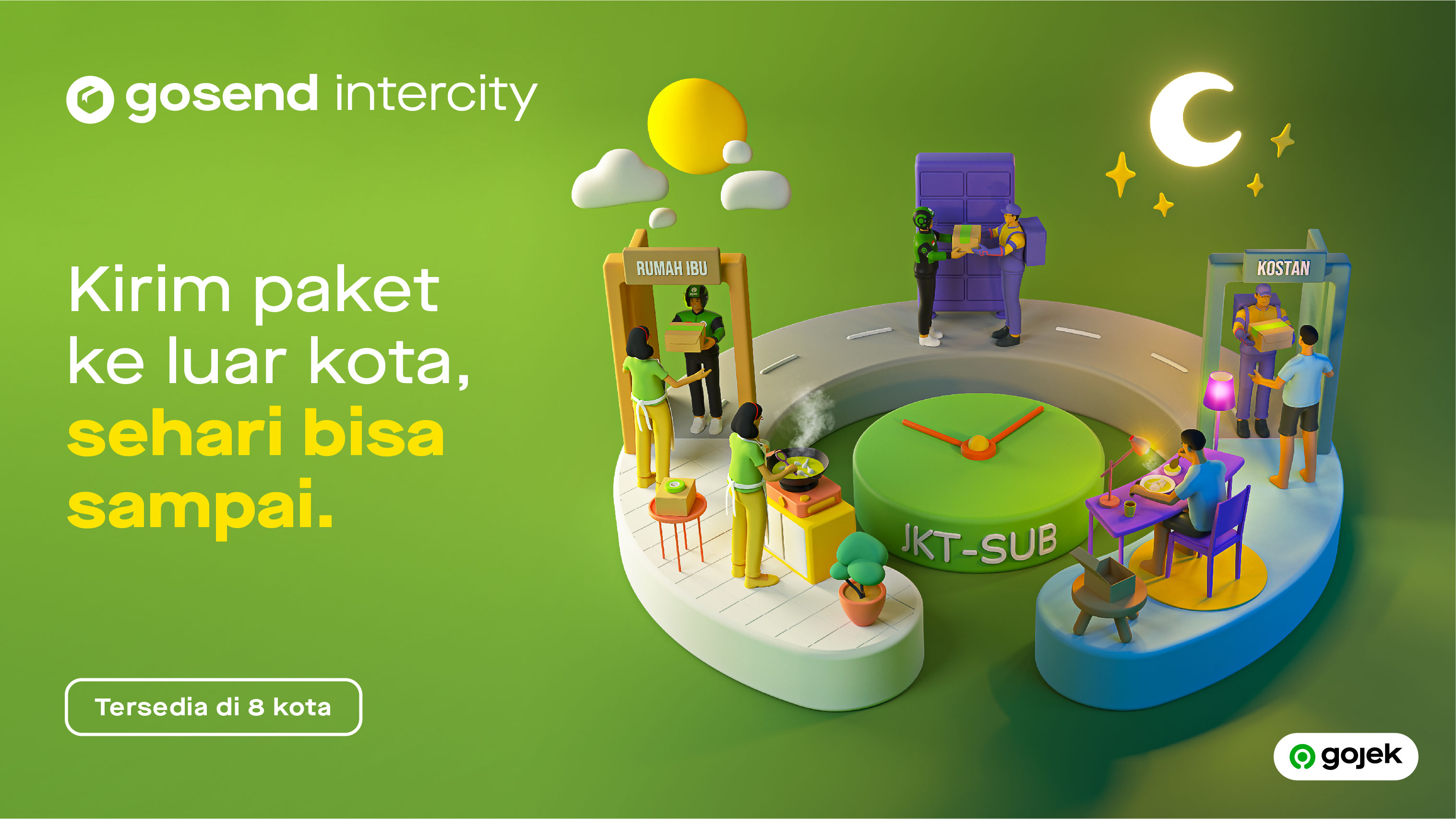 Deliver Your Goods to Other Cities with GoSend Intercity!