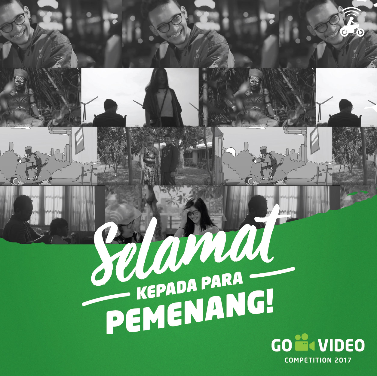 Pemenang GO-VIDEO 2017 dengan Tema #HidupTanpaBatas
