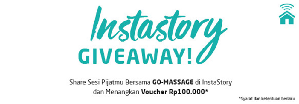 InstaStory Giveaway: Share Sesi Pijatmu & Menangkan Voucher Rp100.000!