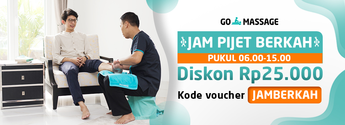 Berkah Siang Bolong dari GO-MASSAGE! Sikat!
