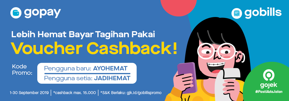 Promo GoBills September 2019: Lebih Hemat Bayar Tagihan