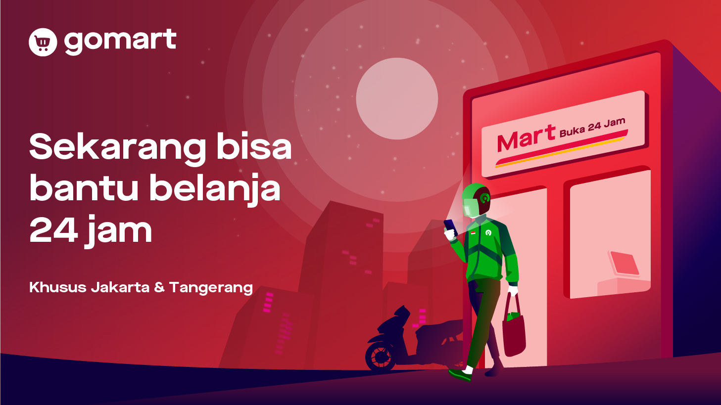 GoMart Siap Melayani Selama 24 Jam!