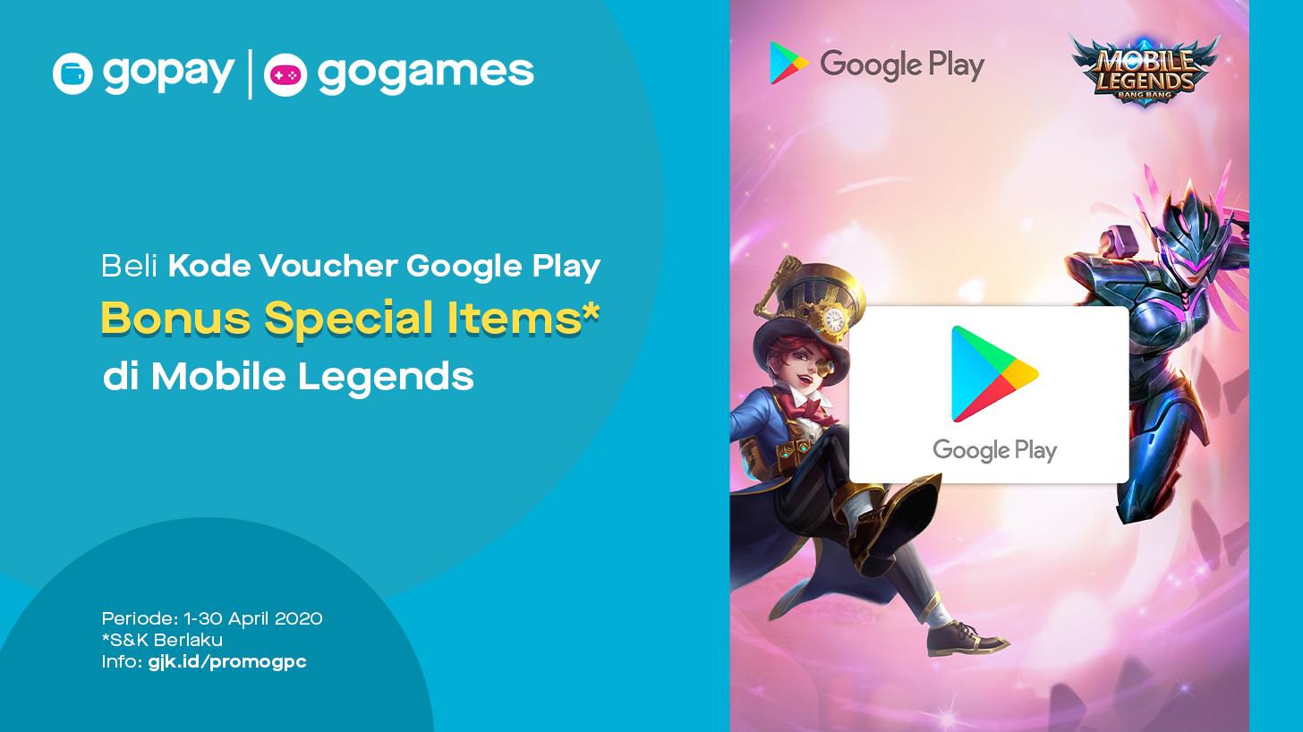 Promo Kode Voucher Google Play (April 2020): Mobile Legends Bang Bang