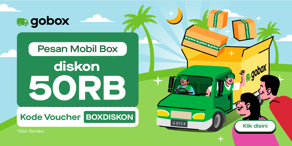 Cobain Kirim Barang Besar, Diskon s.d. Rp50.000!