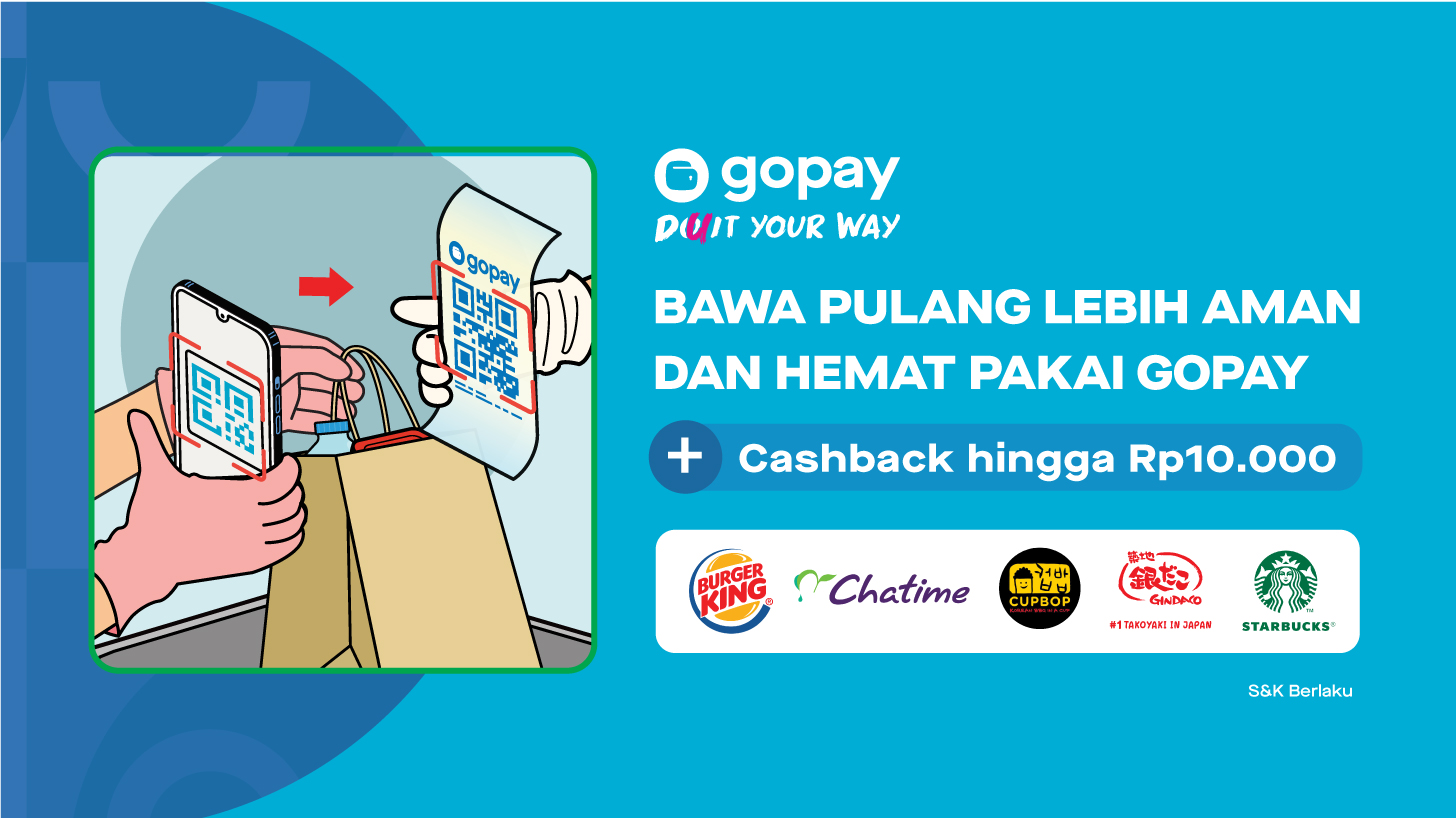 Promo Bebas Jajan: Cashback hingga Rp10.000