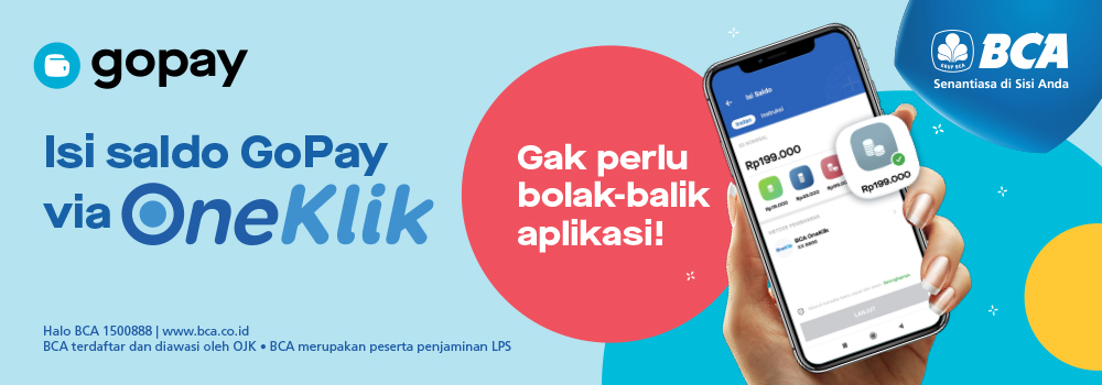 Isi Saldo GoPay Bisa Langsung di Aplikasi Gojek!