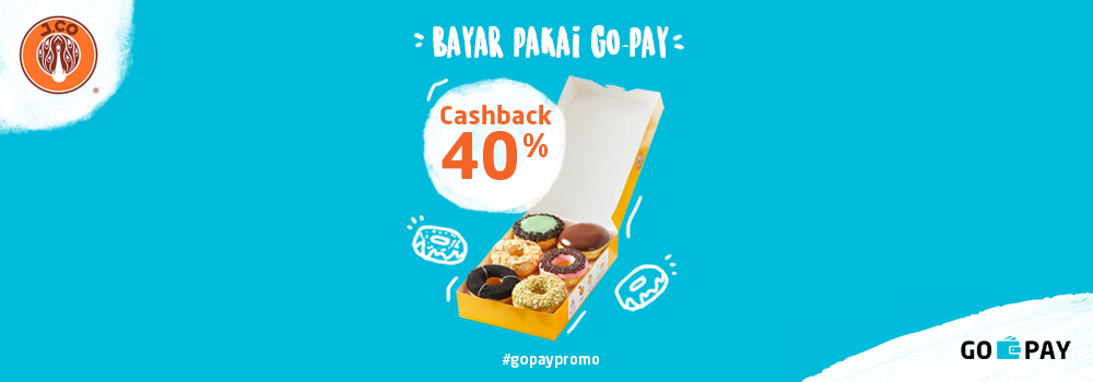 Promo J.CO Desember 2018: Cashback 40%!