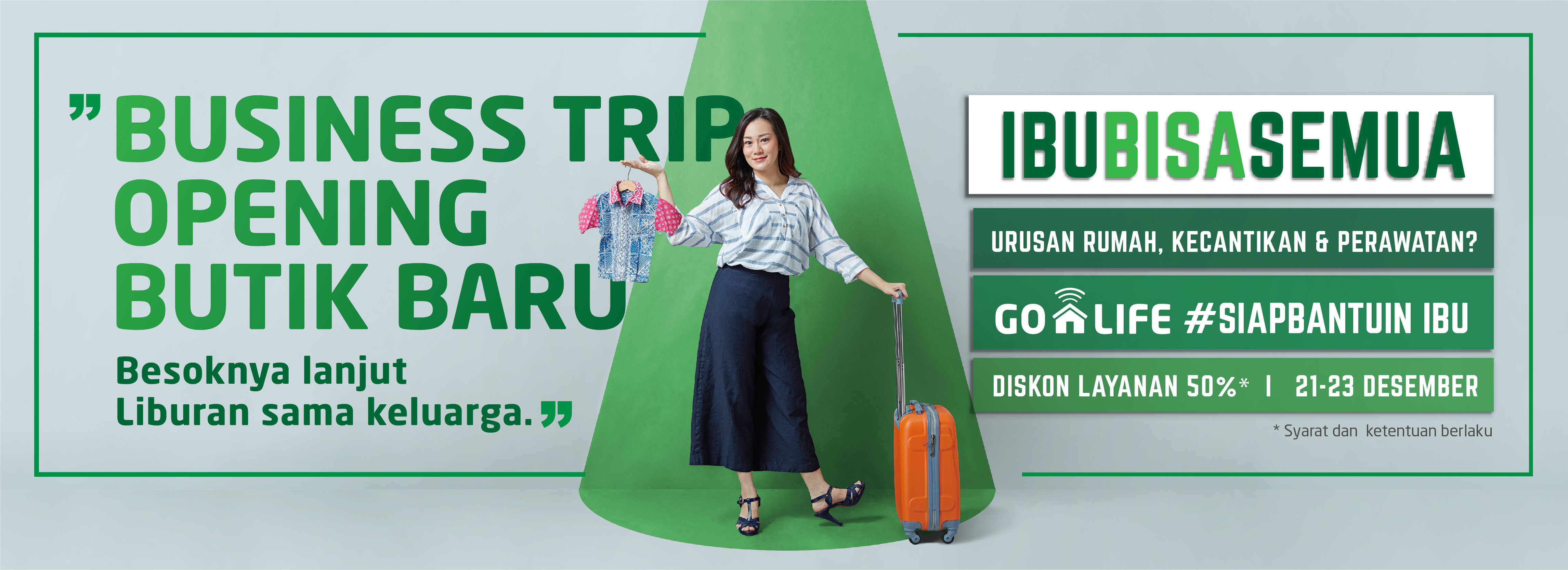 Selamat Hari Ibu! #IbuBisaSemua dengan Diskon 50%!