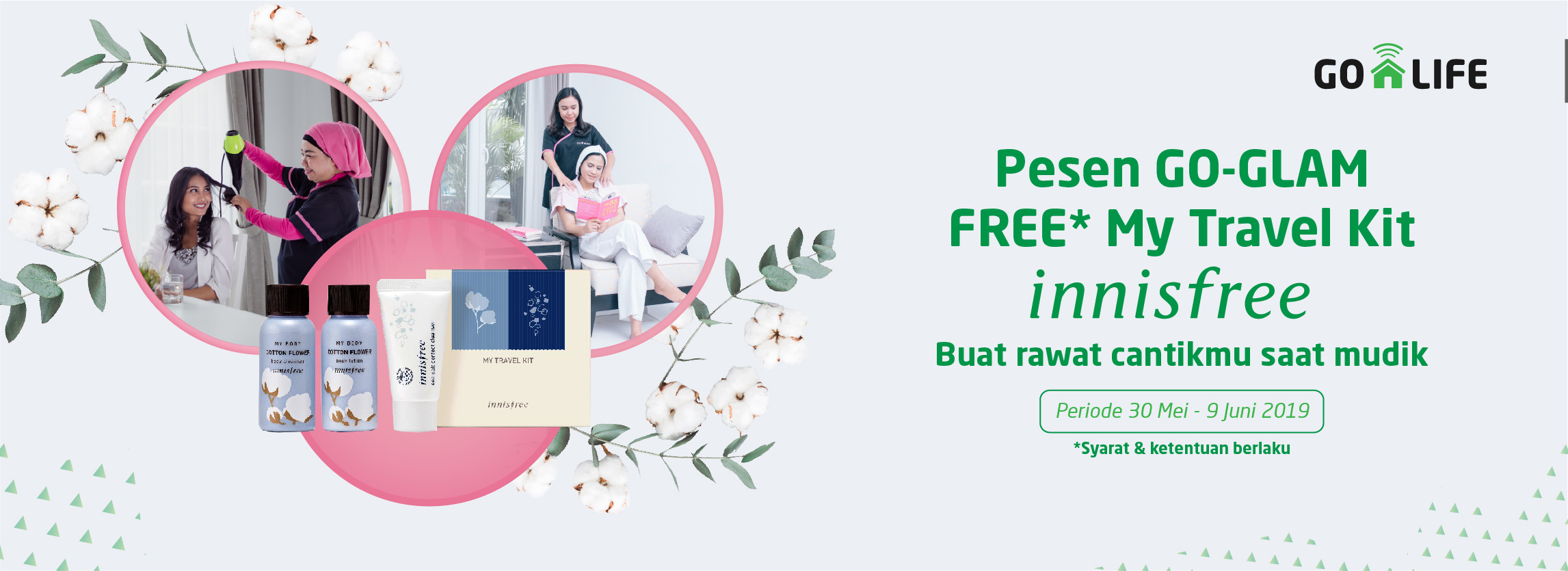 My Travel Kit innisfree Bikin Kulit Glowing Selama Mudik, Gratis!