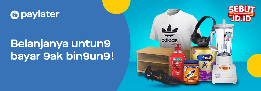 PayLater Promo Belanja Online September 2019: SEBUT JD.ID 9.9