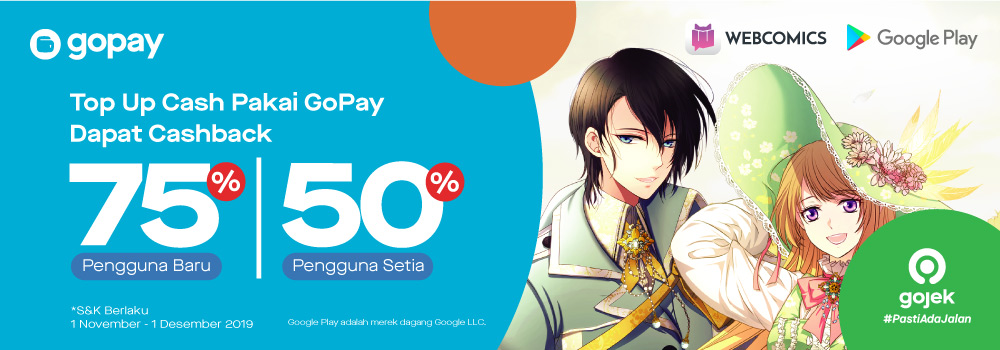 Promo Webcomics November 2019: Cashback Hingga 75%