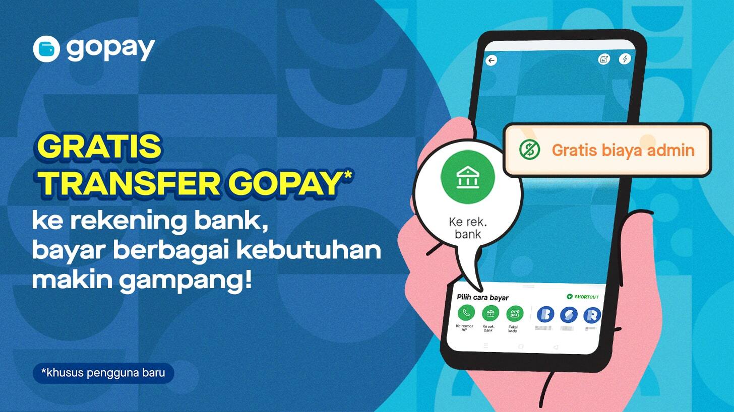 Transfer Saldo GoPay ke Bank, Gratis Biaya Admin!