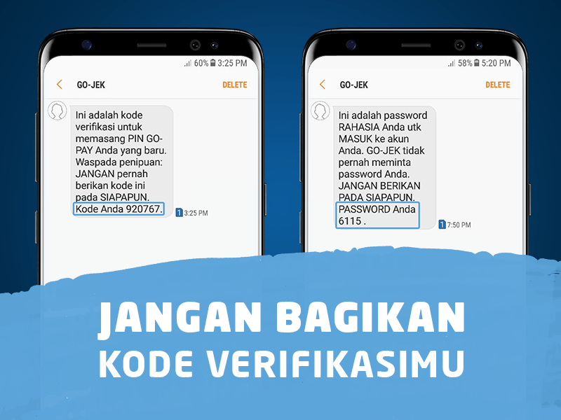 Jaga Kerahasiaan Kode Verifikasi GO-JEKmu!