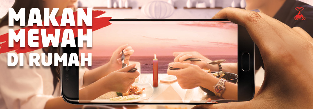 Makan Mewah di Rumah Lebih Menyenangkan dengan GO-FOOD