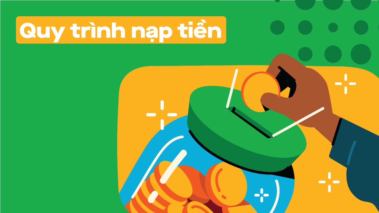 Quy trình nạp tiền vào tài khoản Gojek