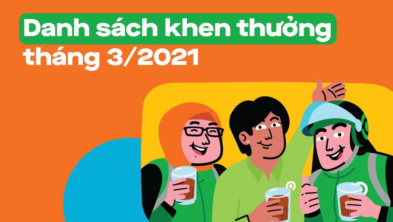 Danh sách khen thưởng tháng 3 năm 2021