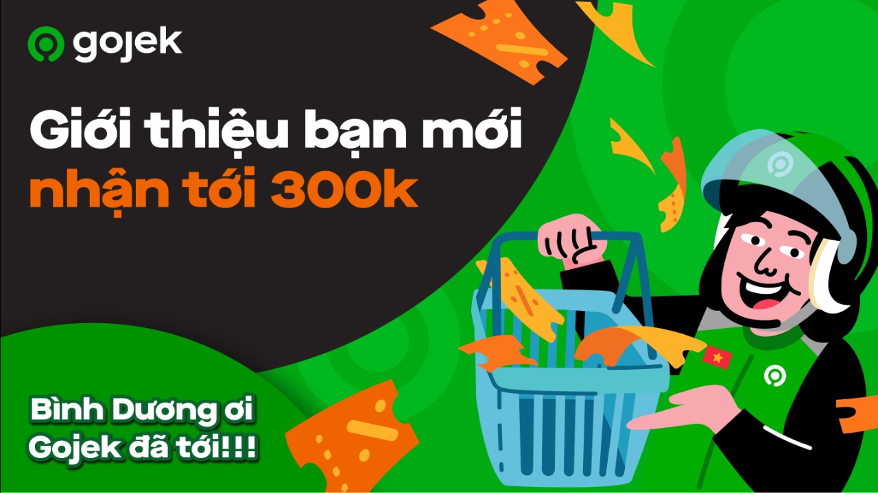 Giới thiệu bạn mới tại Bình Dương, nhận tới 300.000đ