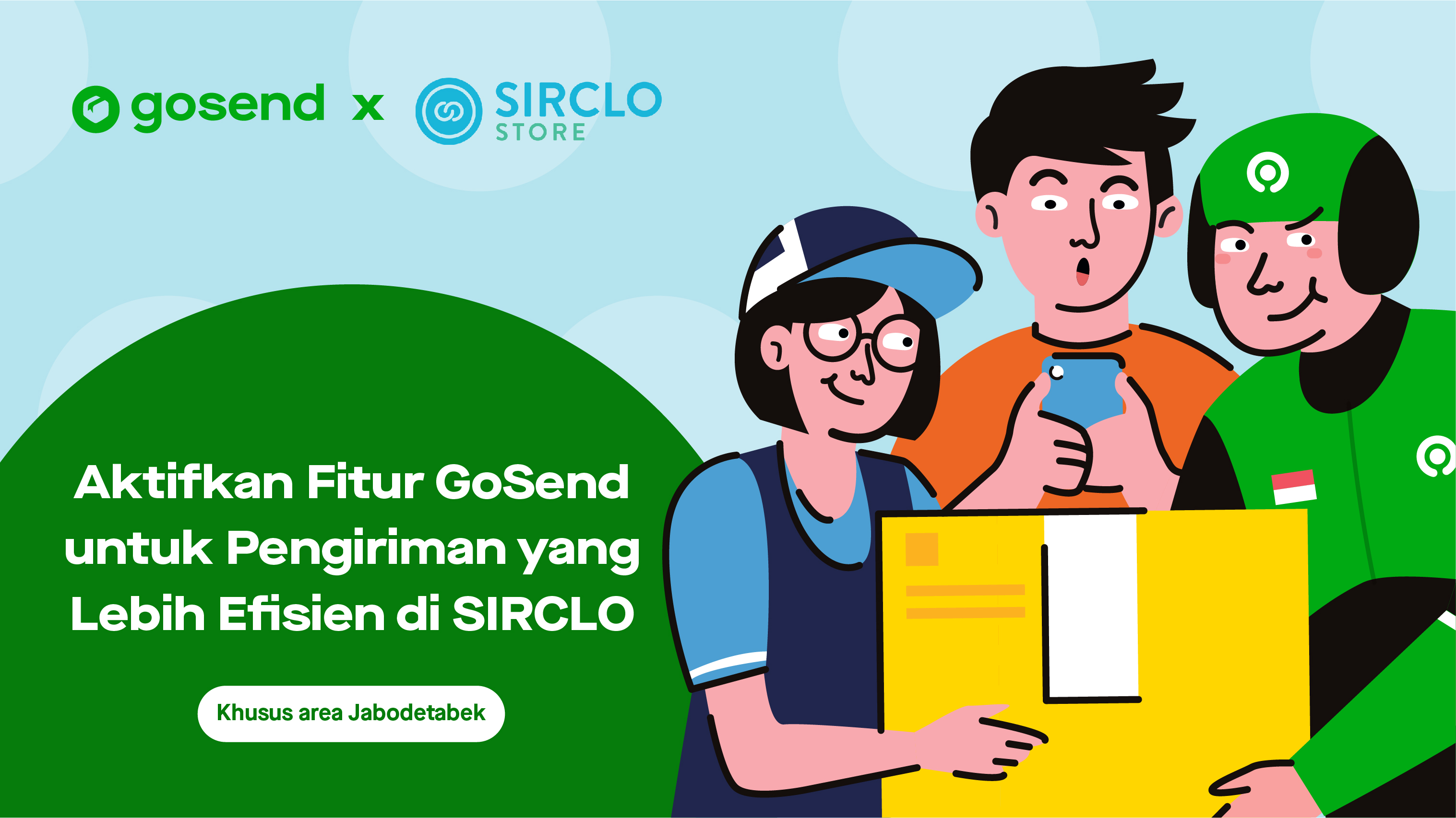 Aktifkan Fitur GoSend untuk Pengiriman yang Lebih Efisien di SIRCLO