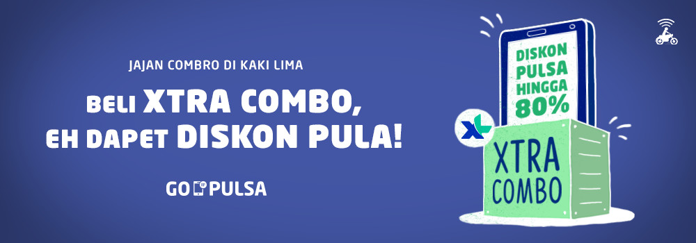 GO-PULSA: KEJUTAN DISKON PULSA HINGGA 80%