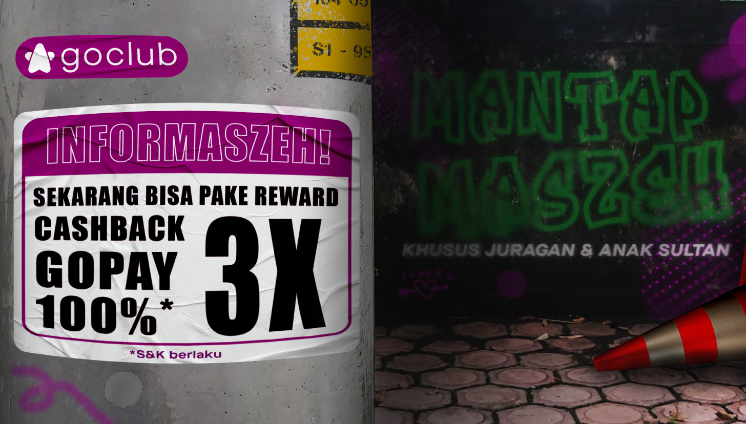 Peningkatan Benefit Cashback 100% GoPay GoClub Bikin Makin Untung!