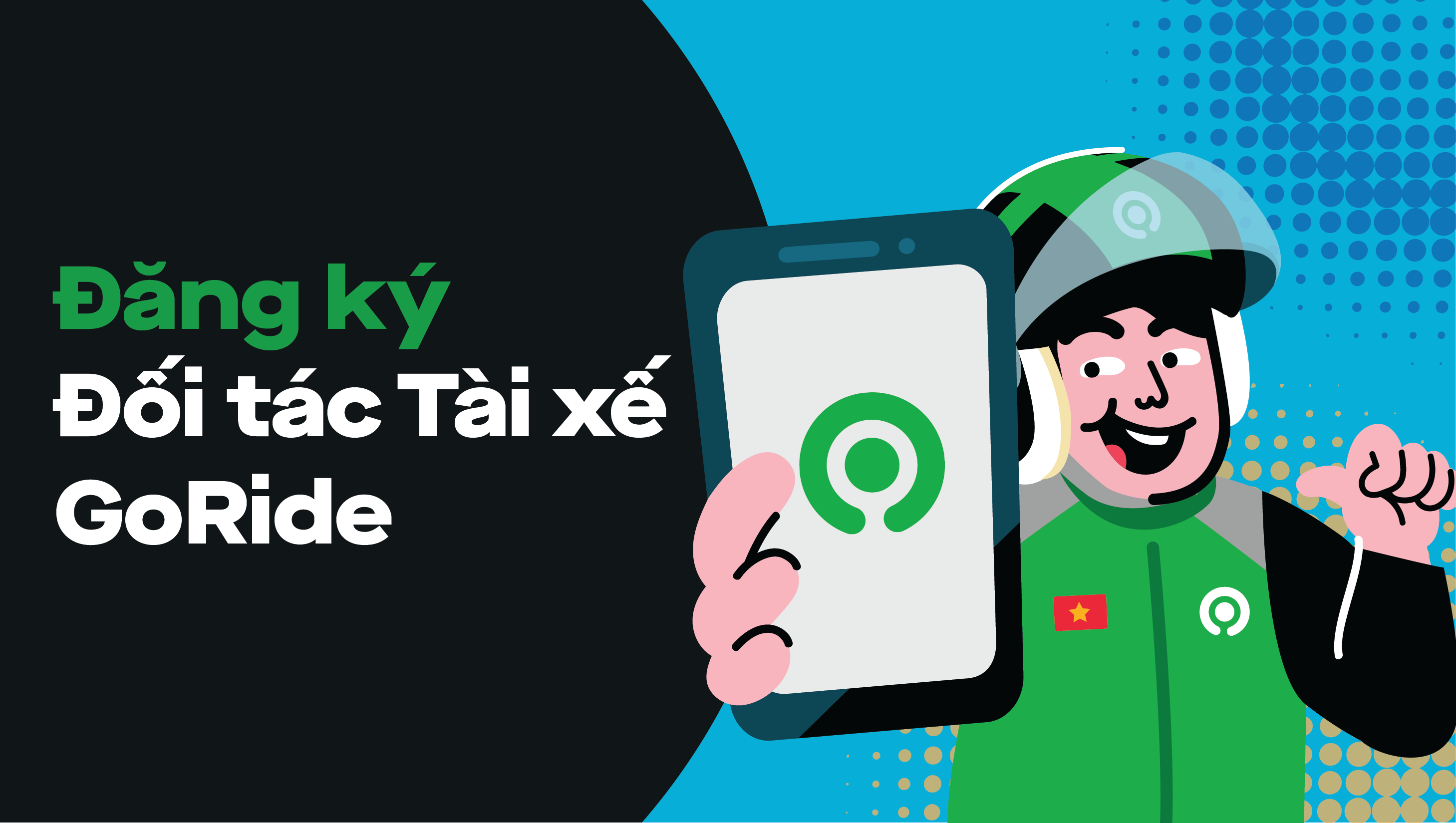 Đăng ký trở thành đối tác tài xế GoRide
