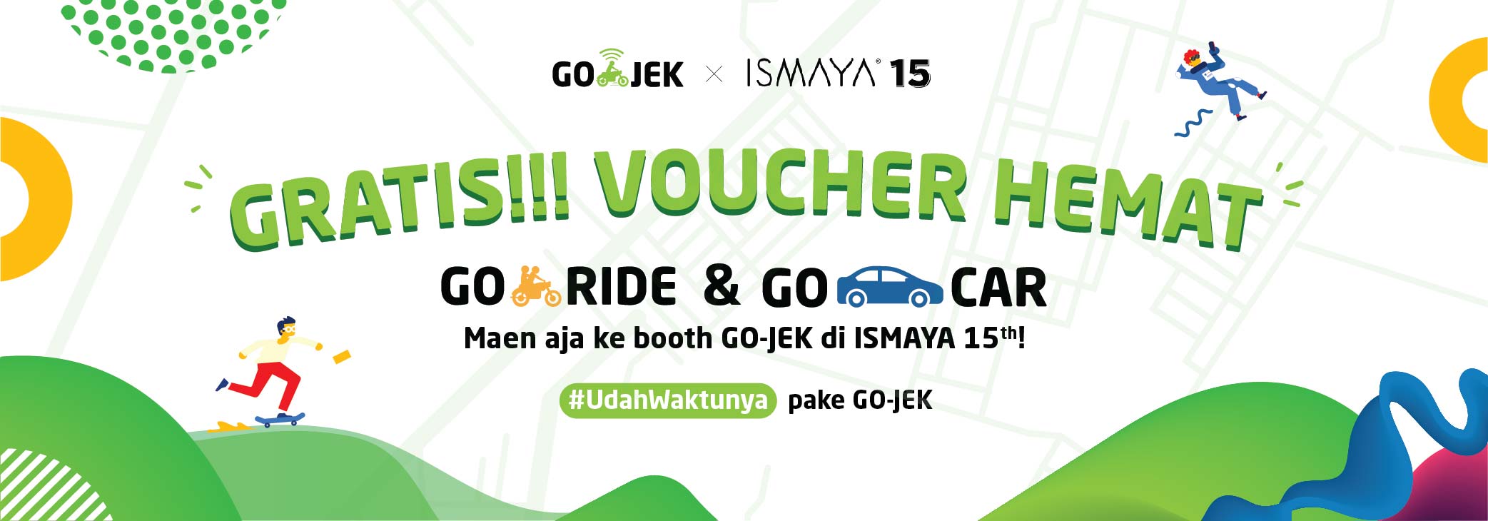 #UdahWaktunya Seru-seruan bareng GO-JEK di Ismaya 15