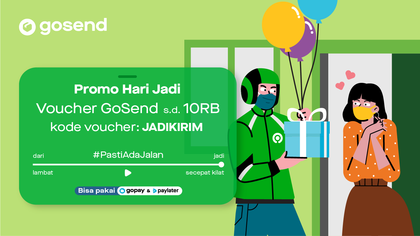 GoSend Kasih Potongan Harga Di Akhir Bulan!