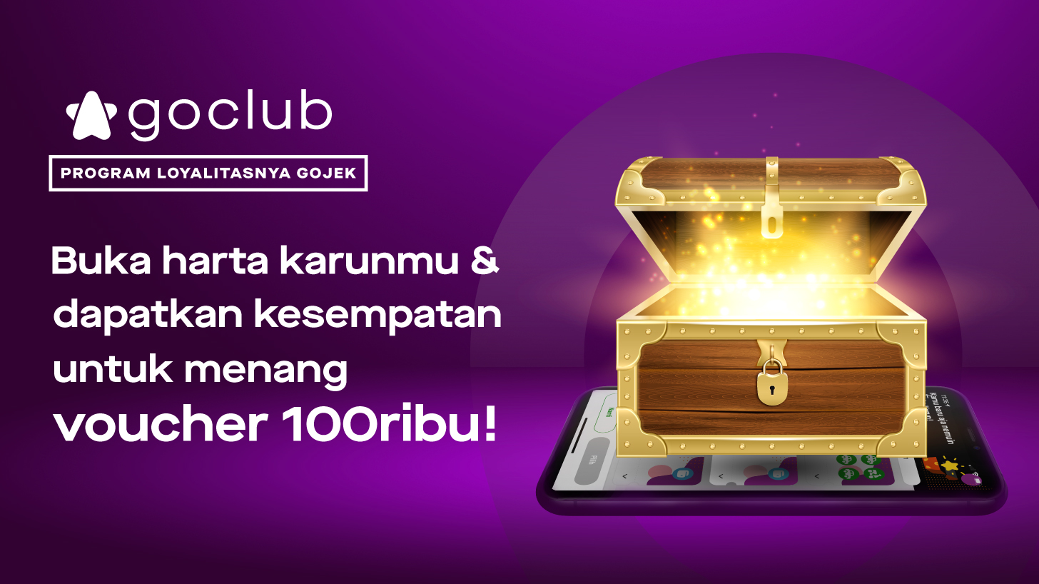 Berburu Harta Karun GoClub, Menangkan Voucher Rp100.000!